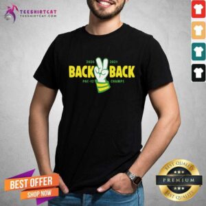 Nice Back Back Pac 12 Champs Shirt