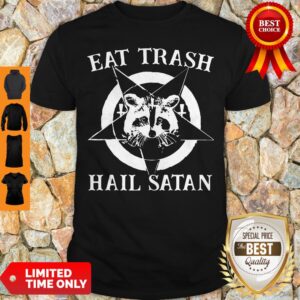Procyon Eat Trash Hail Satan Star Shirt