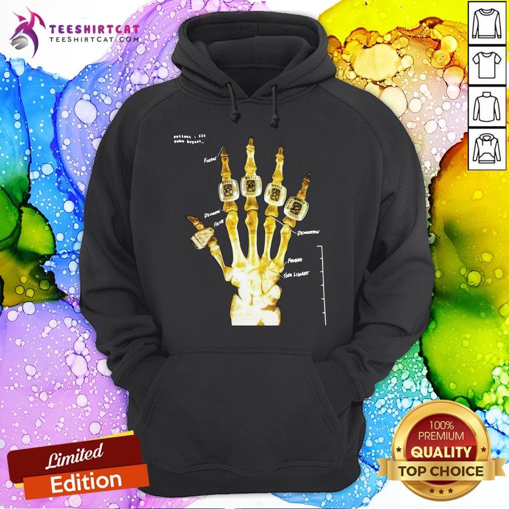 Kobe Hand X Ray Gold Shirt