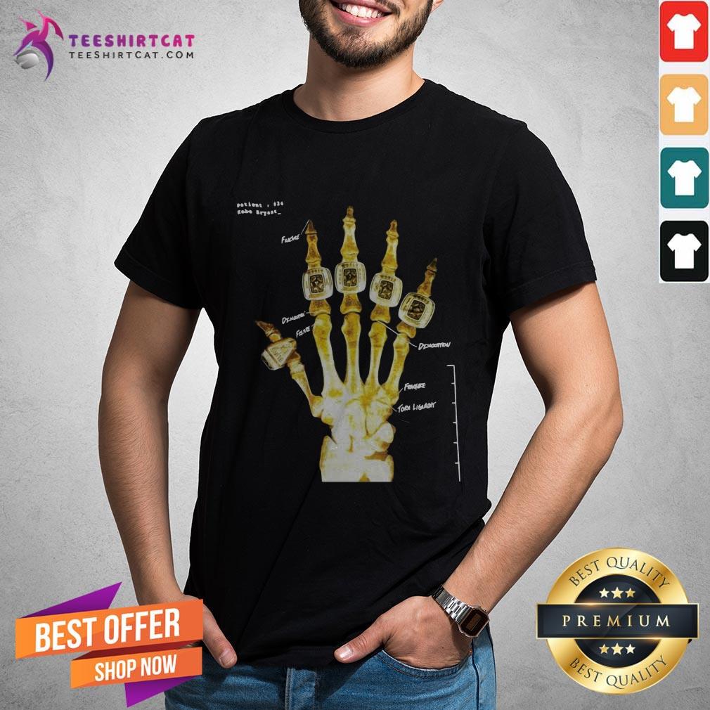 Kobe Hand X Ray Gold Shirt