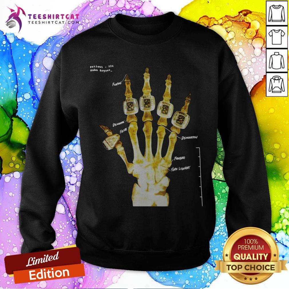 Kobe Hand X Ray Gold Shirt