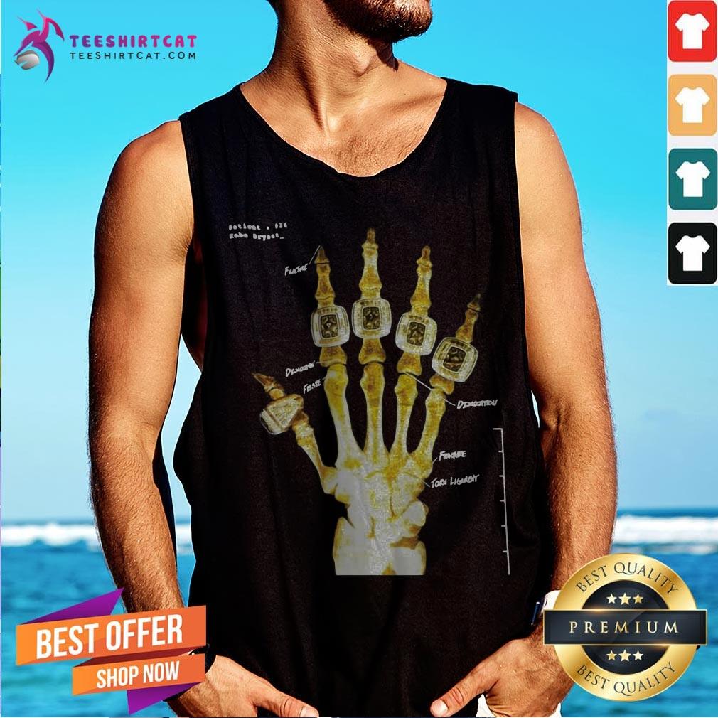 Kobe Hand X Ray Gold Shirt