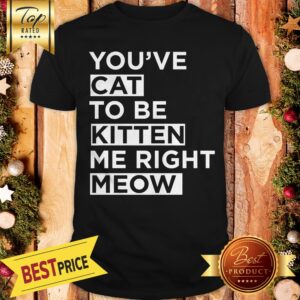You've Cat To Be Kitten Me Right Meow Shirt