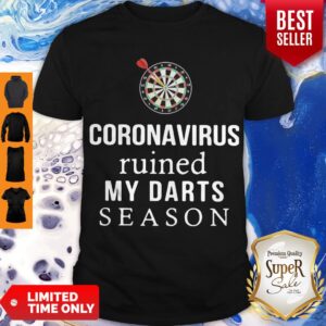 Official Coronavirus Ruined My Darts Season Shirt