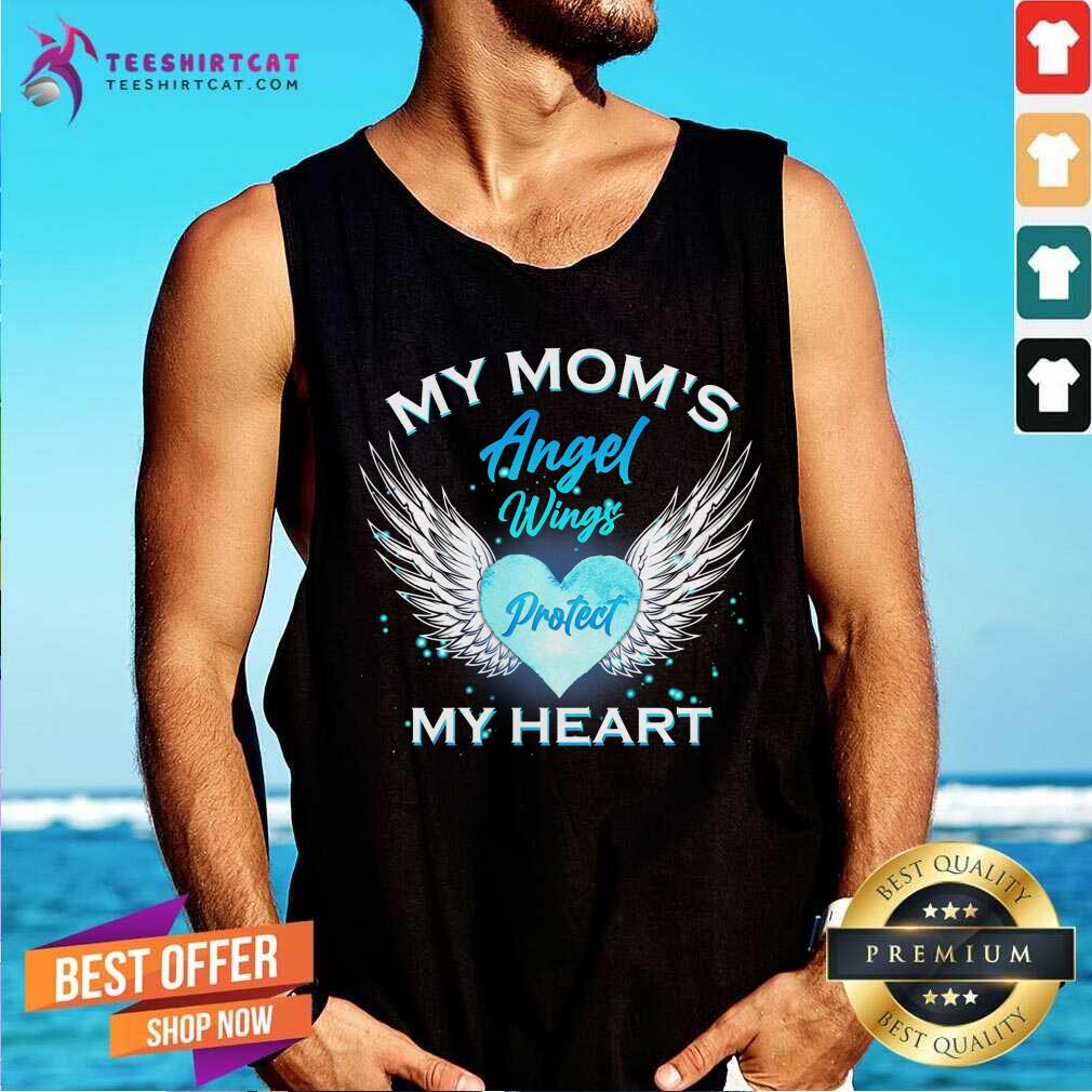 My Moms Angel Wings Protect My Heart Shirt