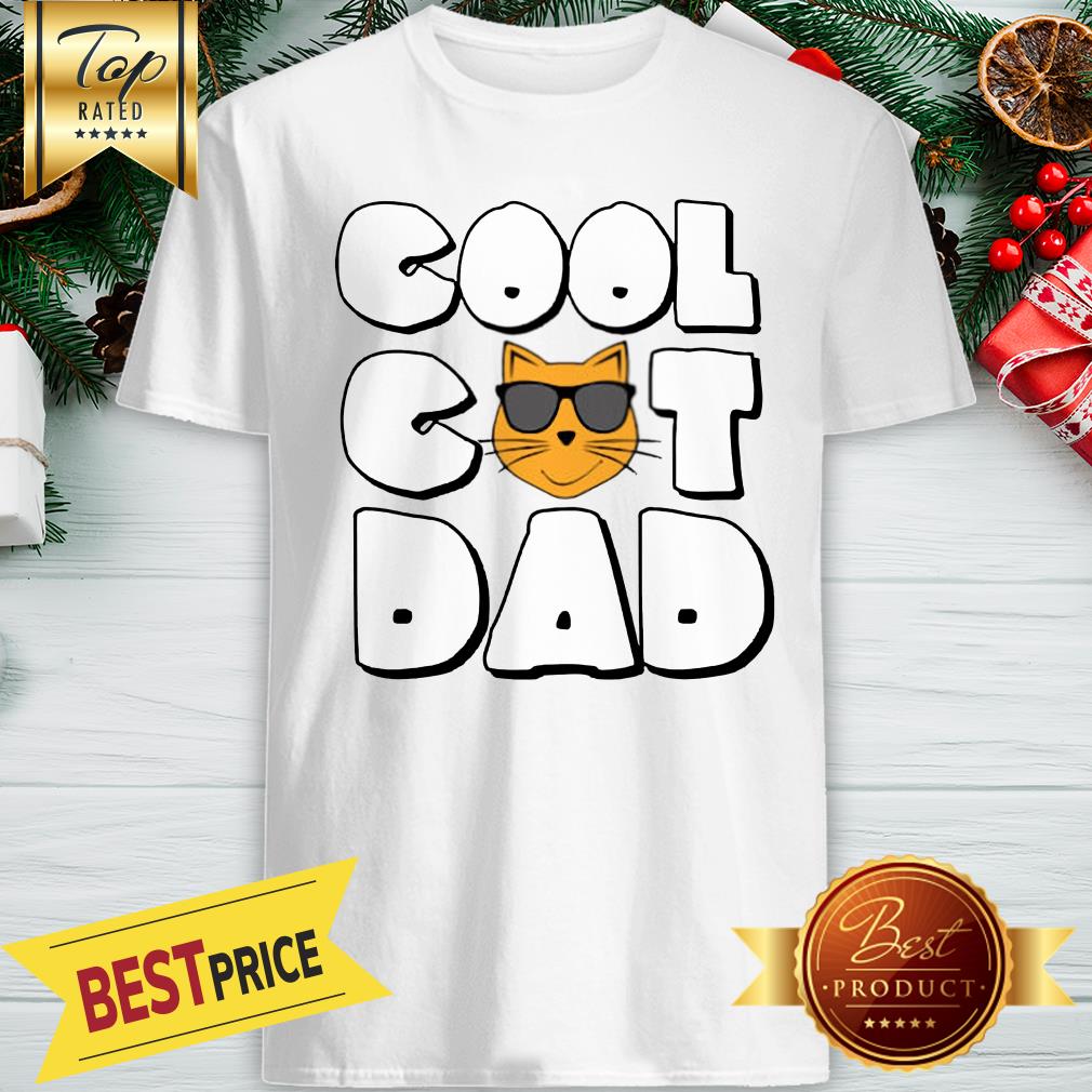 Nice Cool Cat Dad Shirt