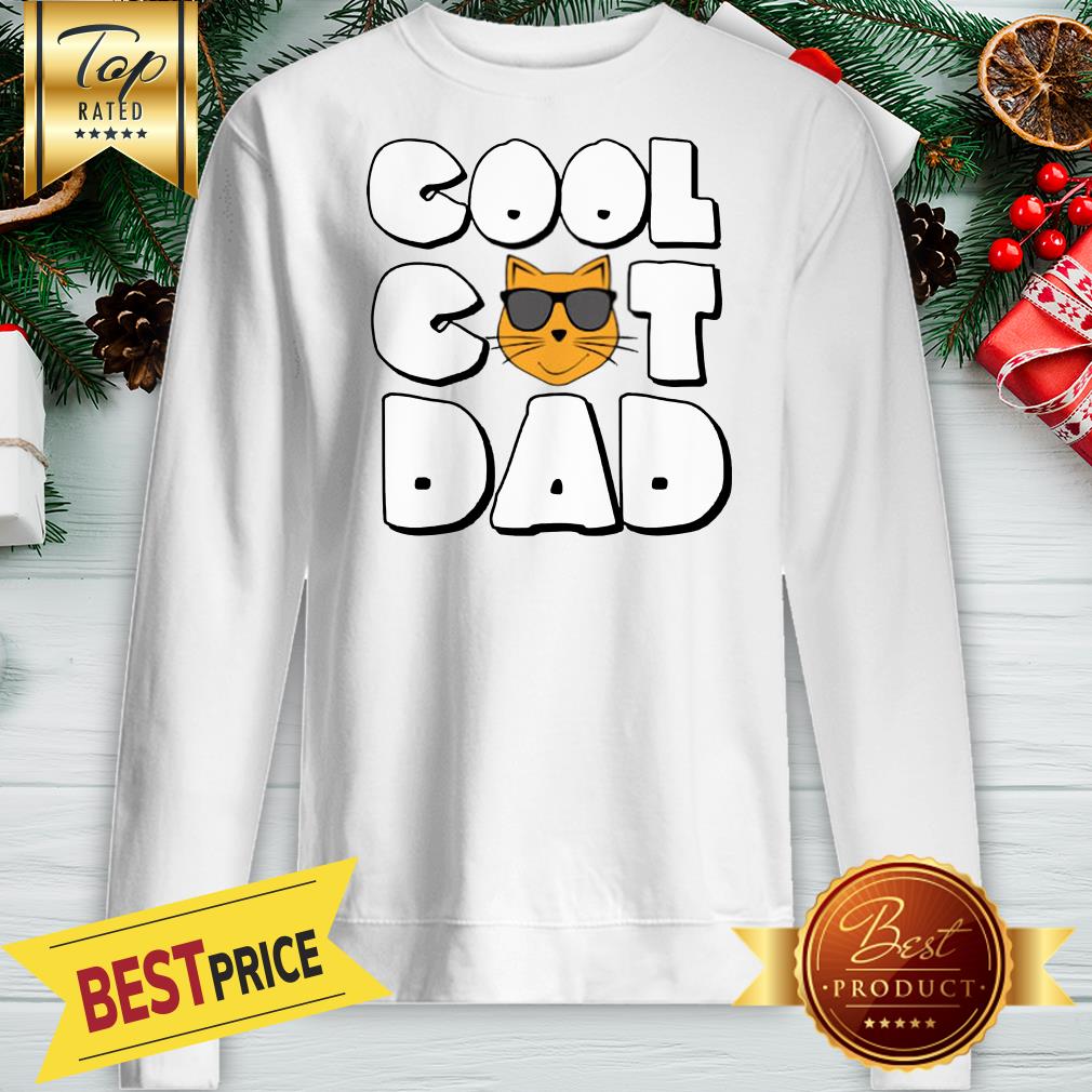 Nice Cool Cat Dad Shirt