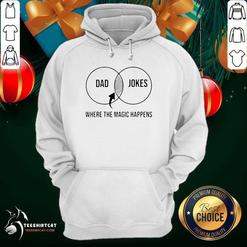 Nice Dad Jokes Where The Magic Happens Gift Shirt