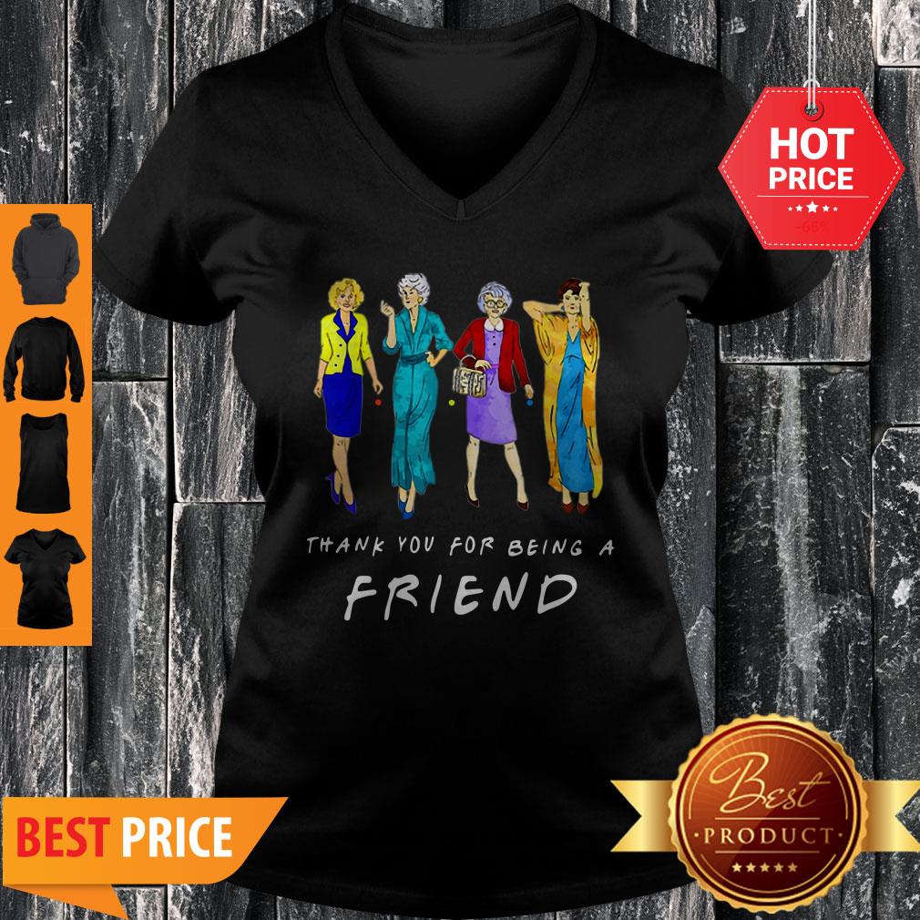 Nice Thank You For-being A Golden Friend Girls Gift Mother’s Day Shirt