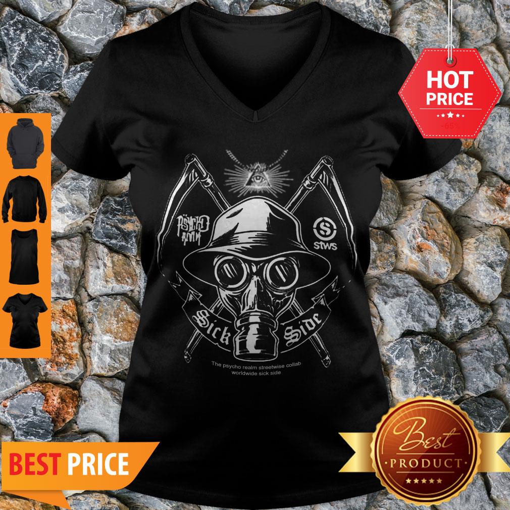 Nice The Psycho Realm Streetwise Collab Worldwide Sick Side Shirt