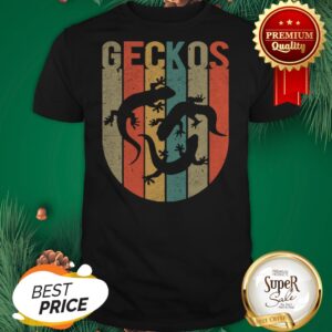 Gecko Wildlife Lizard Vintage Shirt