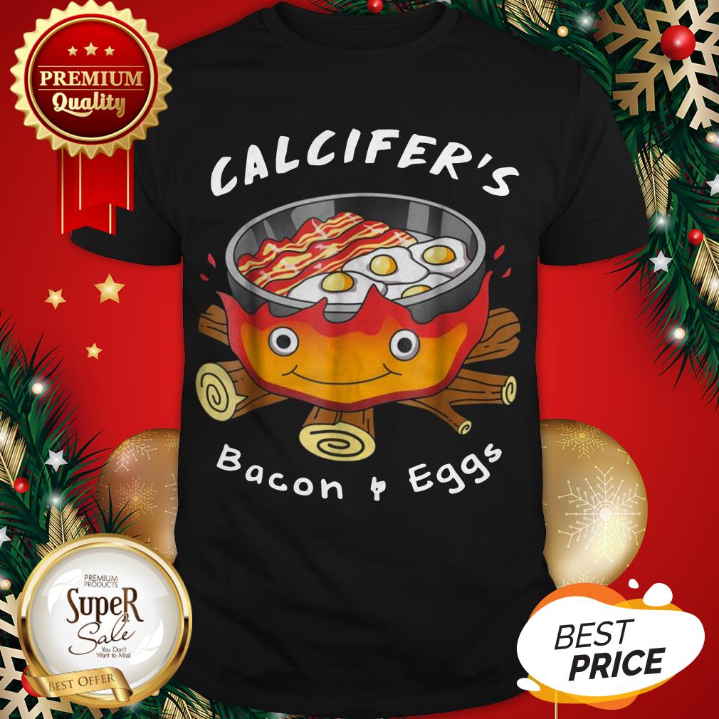 Official Calcifer's Bacon And Eggs Food Cook Shirt