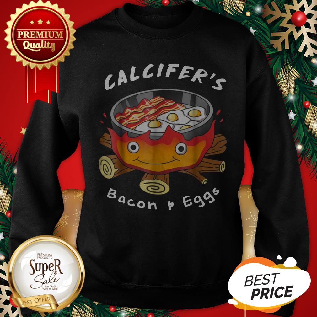 Official Calcifer's Bacon And Eggs Food Cook Shirt