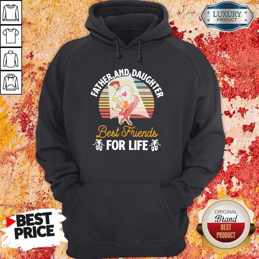 Official Father And Daughter Best Friends For Life Vintage Shirt