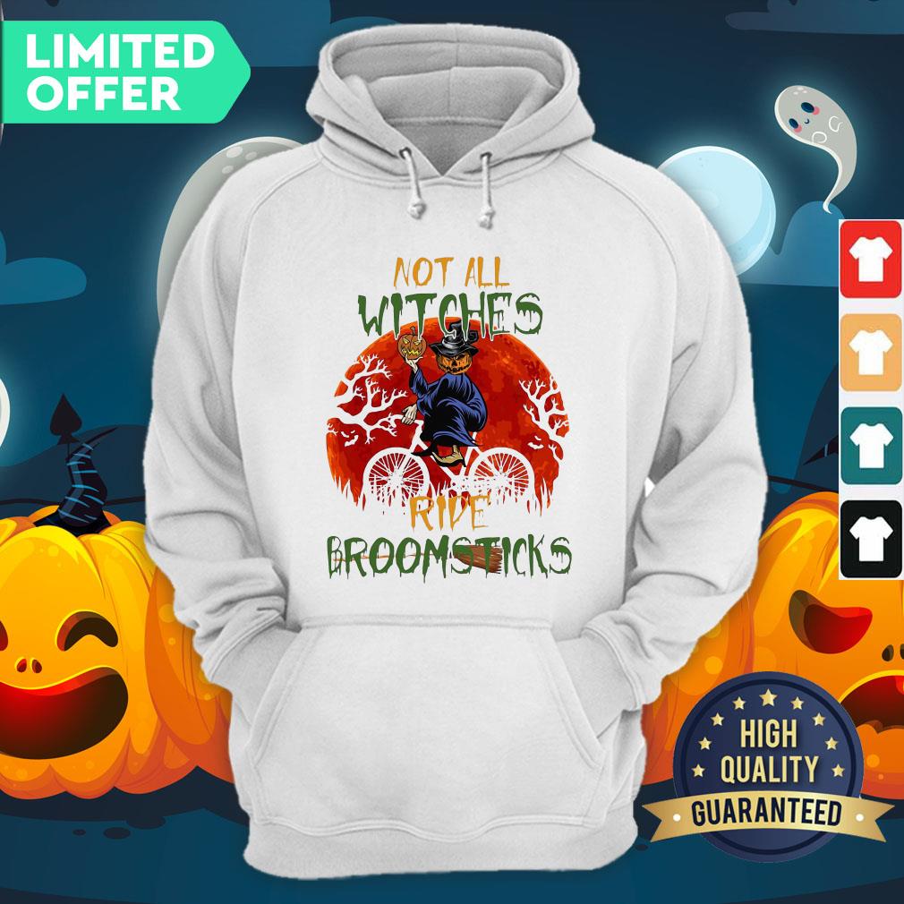 Official Halloween Not All Witches Ride Broomsticks Vintage Shirt