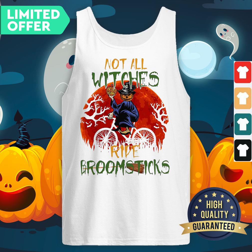 Official Halloween Not All Witches Ride Broomsticks Vintage Shirt