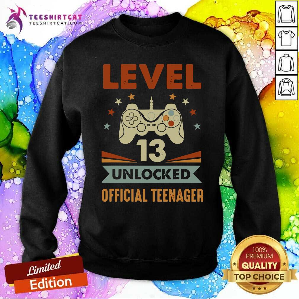 Official Level 13 Unlocked Official Teenager Shirt