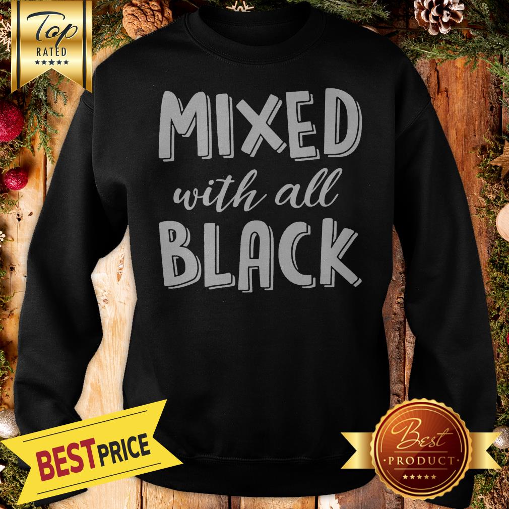 Official Mixed With All Black Shirt