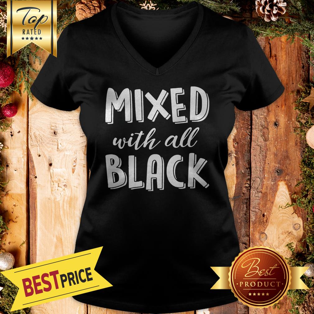 Official Mixed With All Black Shirt