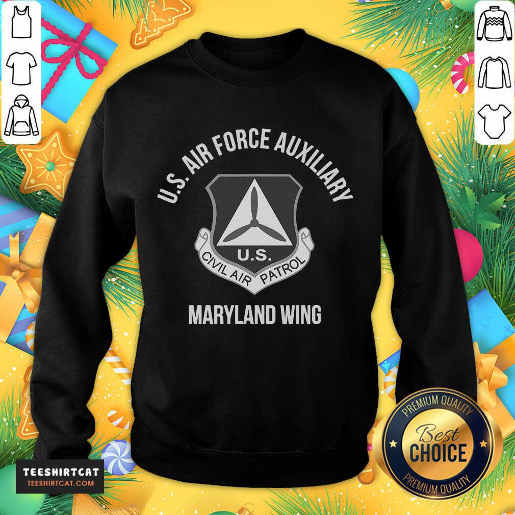 Official US Air Force Auxiliary Maryland Wing Civil Air Patrol Shirt