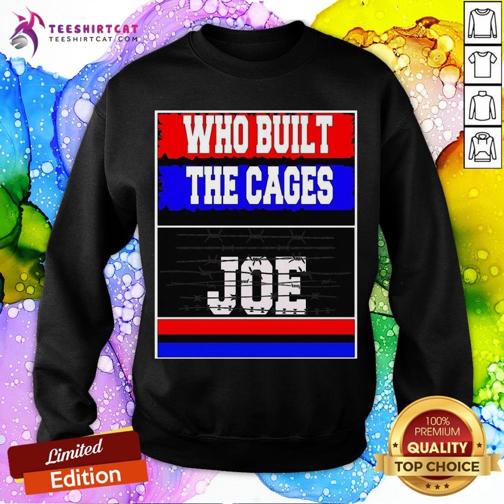 Official Who Built The Cages Joe 2020 President Shirt