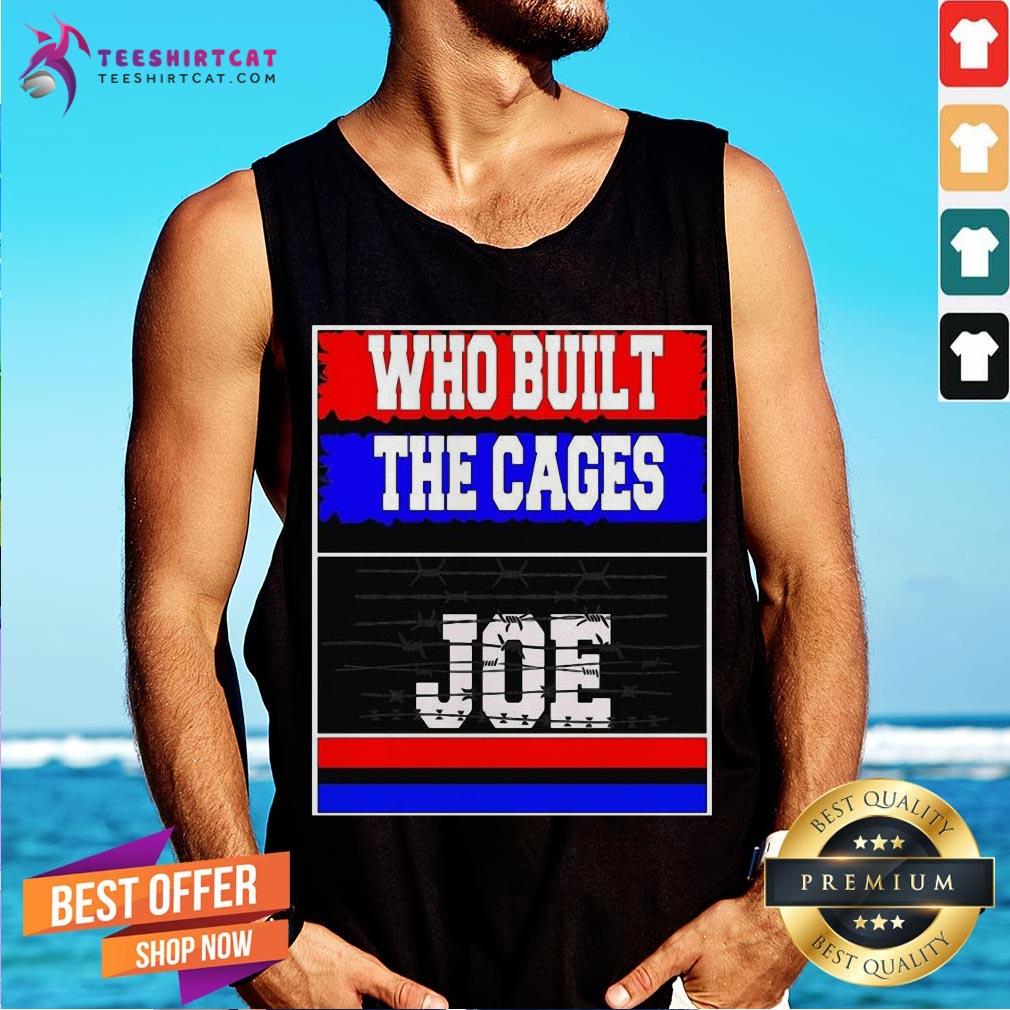 Official Who Built The Cages Joe 2020 President Shirt