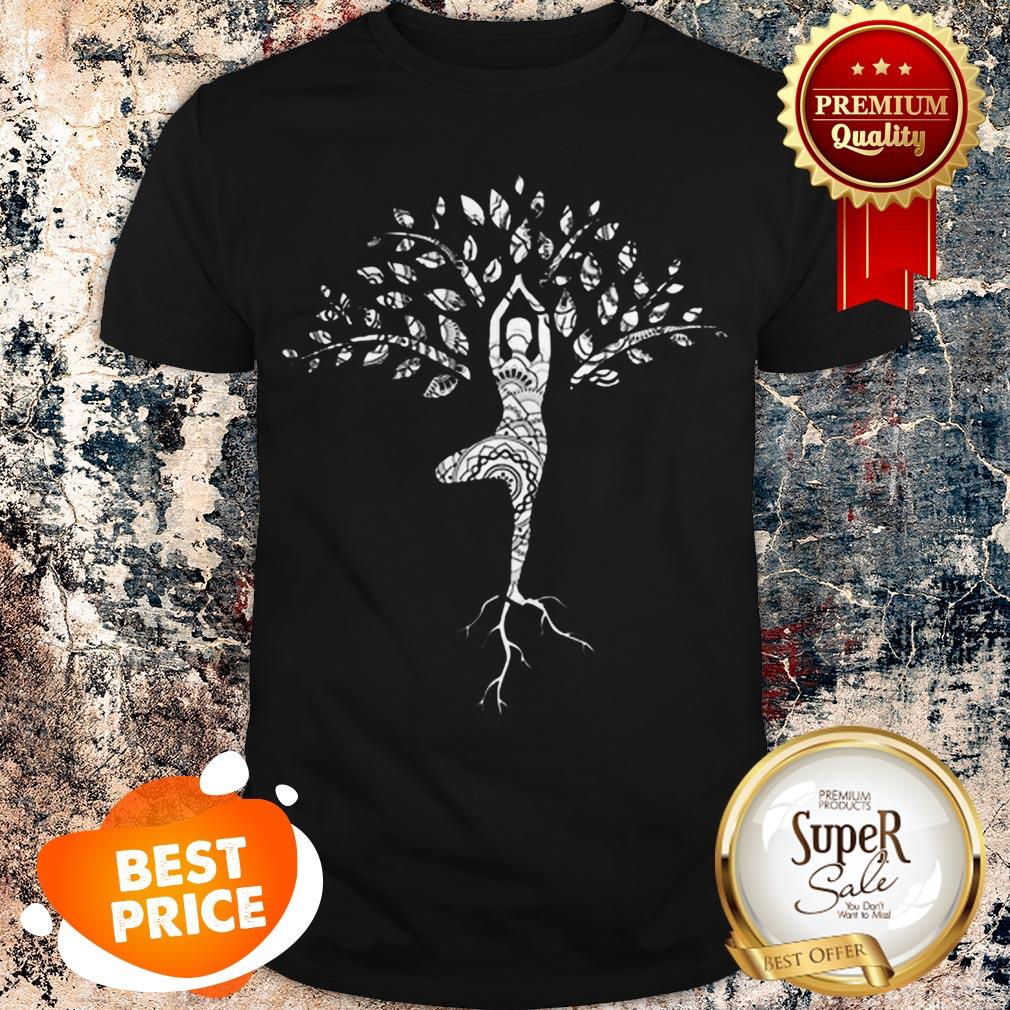 Official Yoga Zen Tree Of Life Shirt