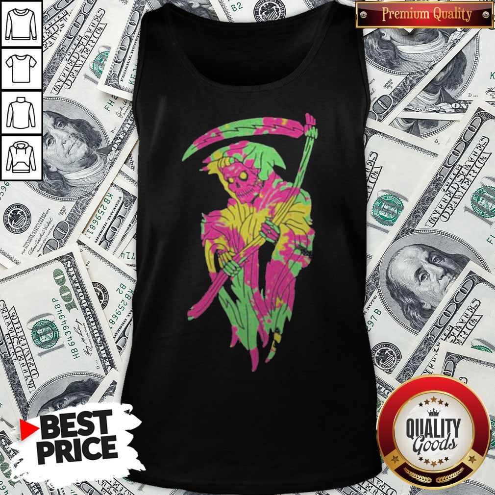 Official Zomboy Merch Tie Dye Reaper Shirt