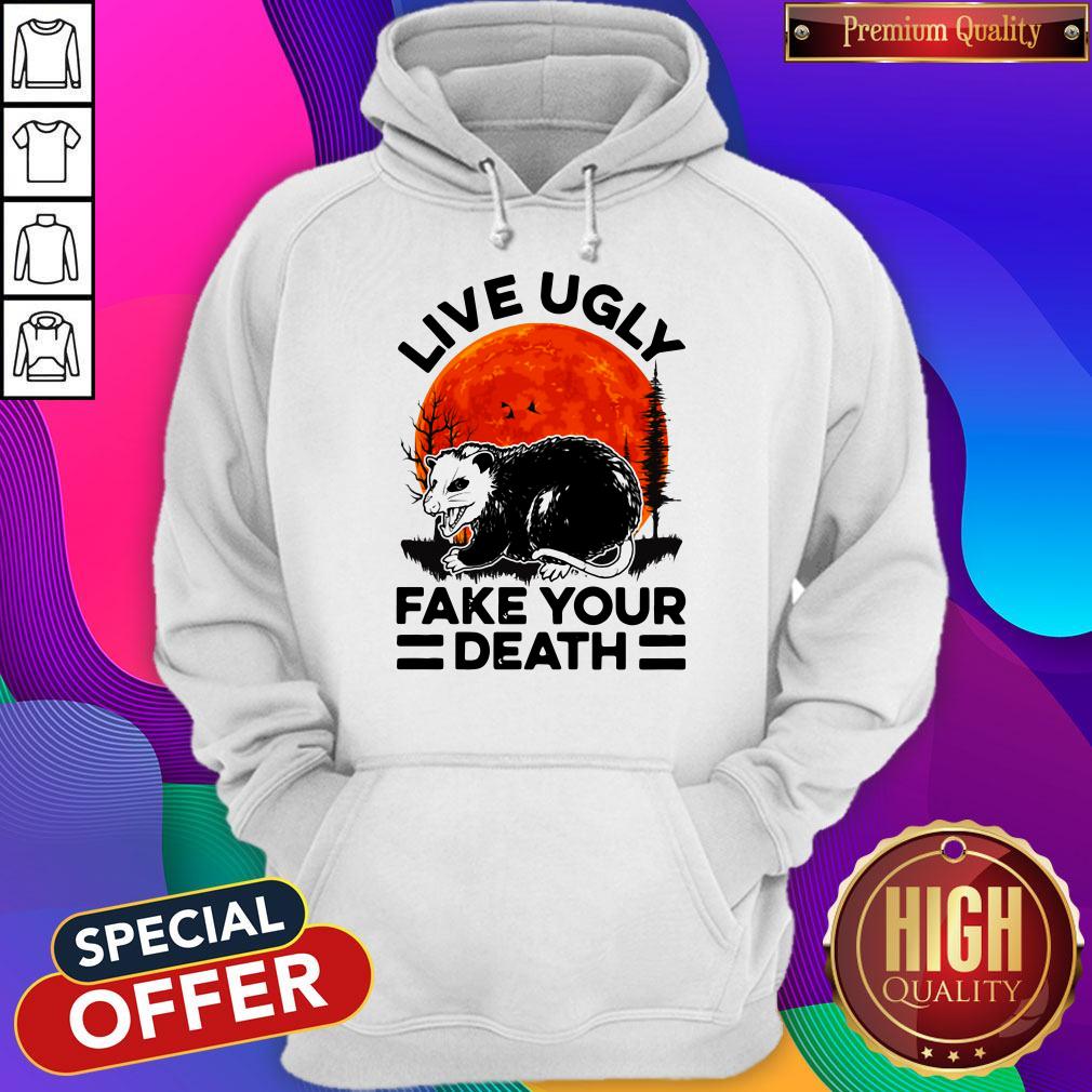 Opossum Live Ugly Fake Your Death Sunset Shirt