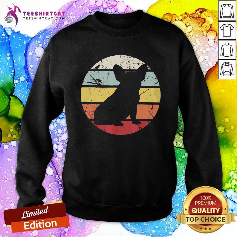 Original Fine Distressed Retro Vintage French Bulldog Shirt