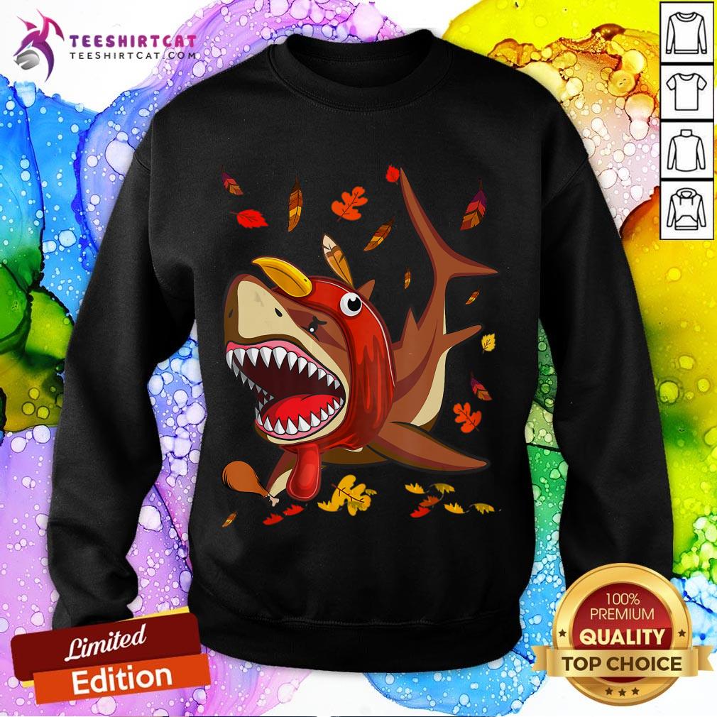 Original Thanksgiving Shark Doo Doo Doo Turkey Costume Shirt