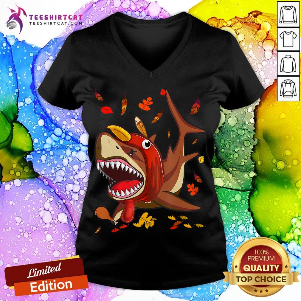 Original Thanksgiving Shark Doo Doo Doo Turkey Costume Shirt