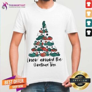 Premium Crocin' Around The Christmas Tree Shirt