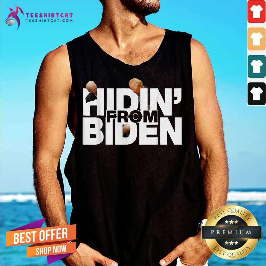 Perfect Hidin From Biden Sniffing Joe Biden 2020 Patriot Shirt