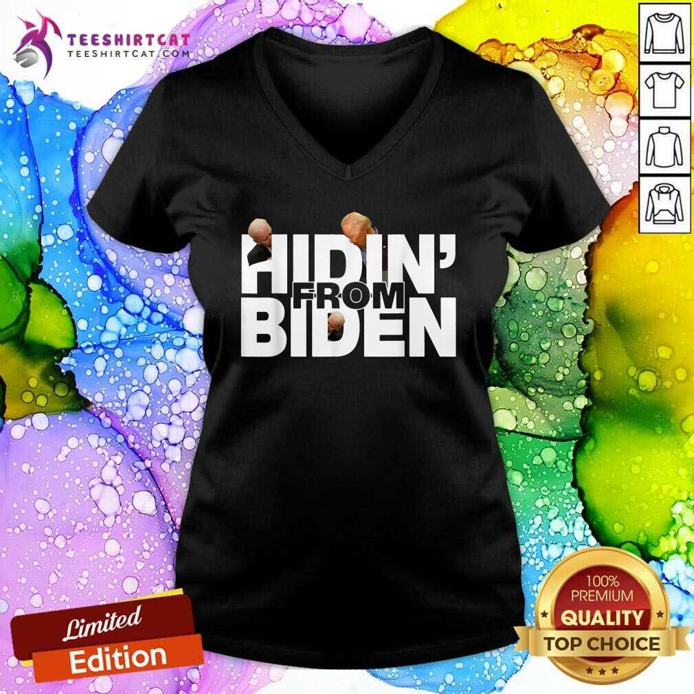 Perfect Hidin From Biden Sniffing Joe Biden 2020 Patriot Shirt