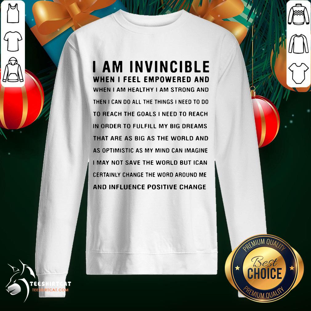 Perfect Norma Kamali White I Am Invincible Shirt