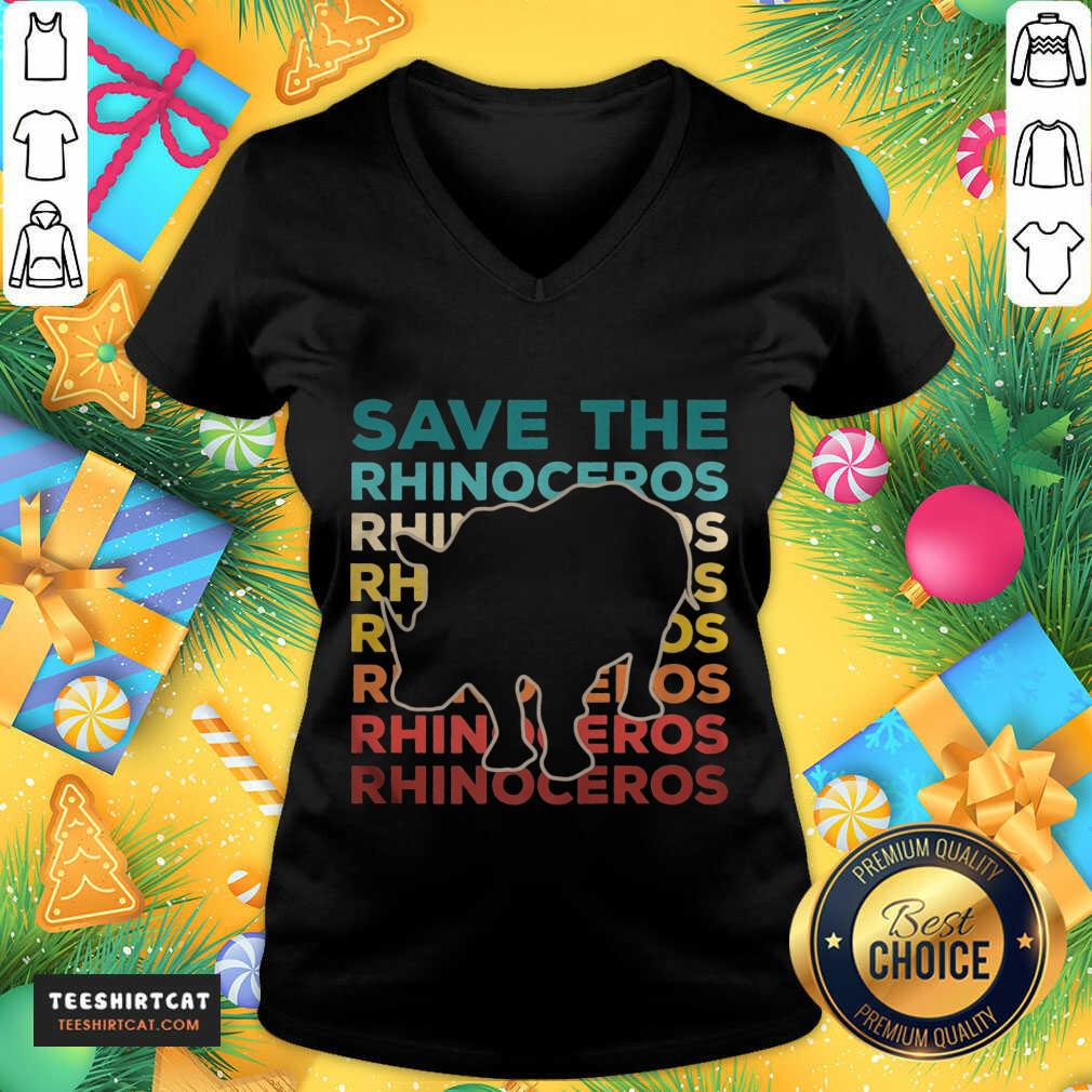 Perfect Save The Rhinoceros Environmentalist Shirt