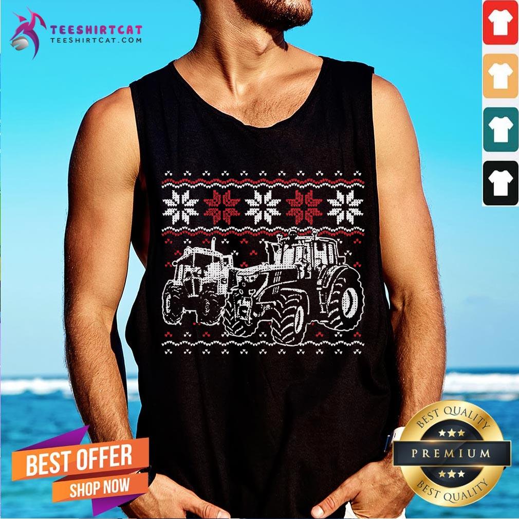 Perfect Tractor Operator Ugly Christmas Shirt