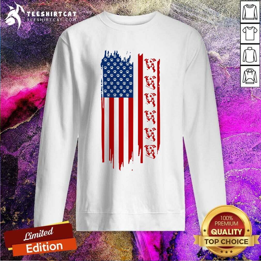 Pitbull American Flag Independence Day Shirt
