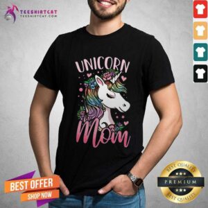 Pretty Unicorn Mom Shirt
