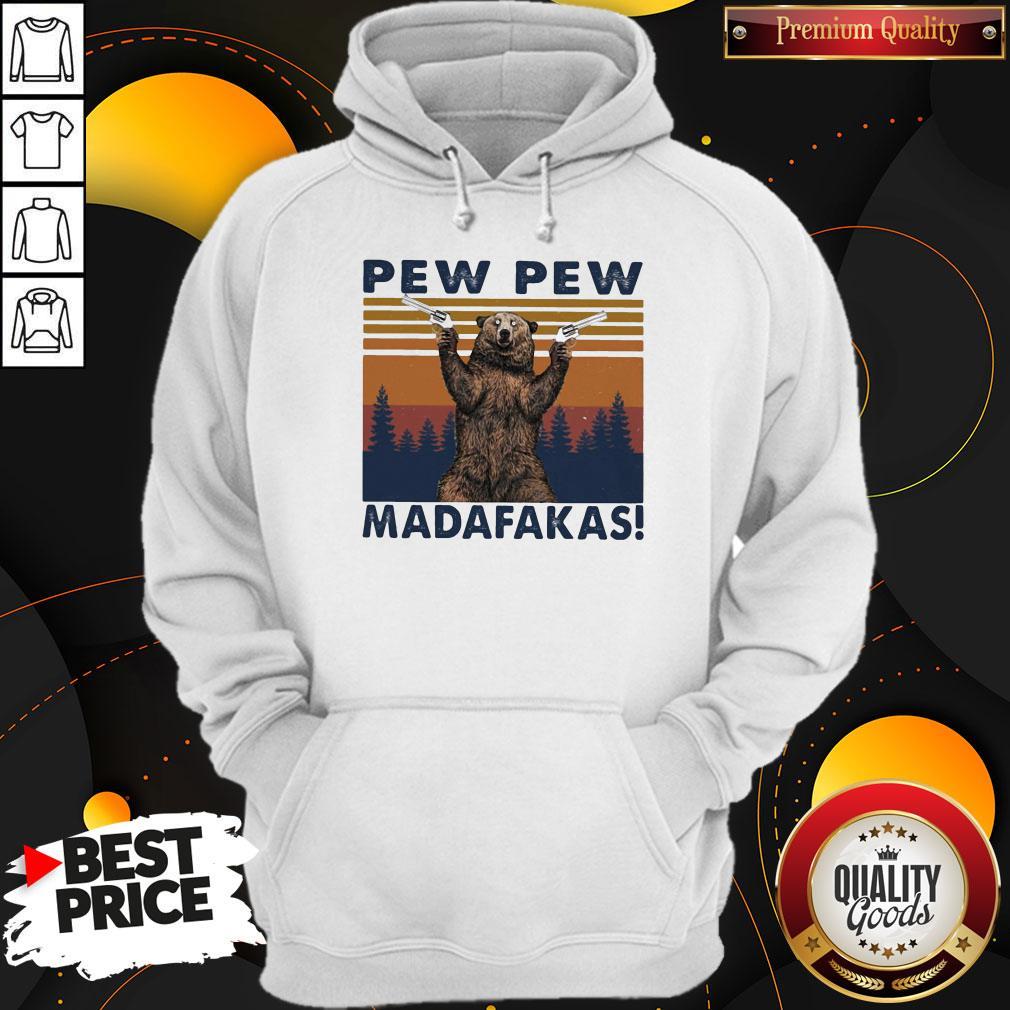 Premium Bear Pew Pew Madafakas Vintage Shirt