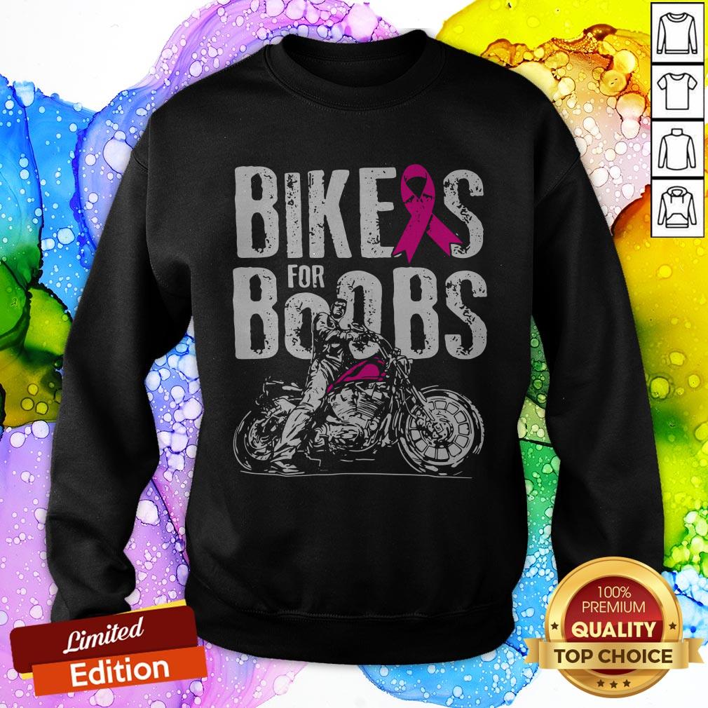 Premium Bikers For Boobs Shirt