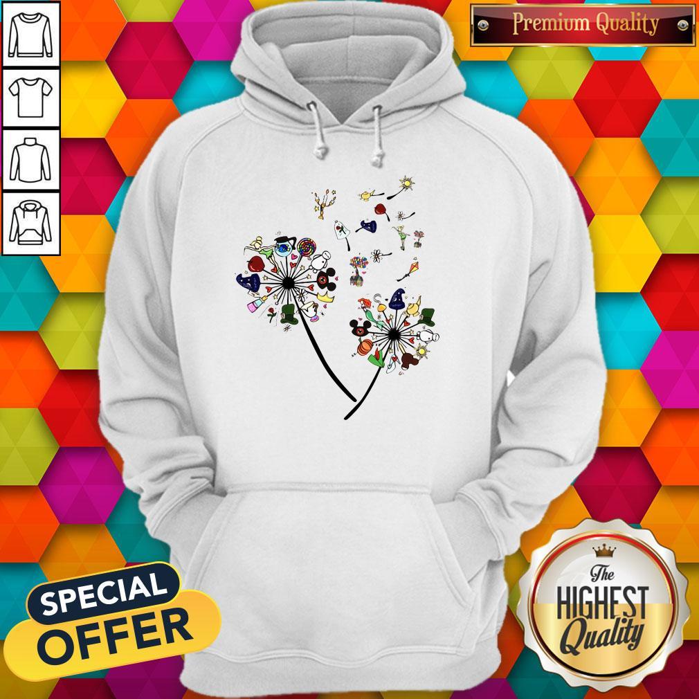 Premium Cartoon Dandelion Flower Shirt