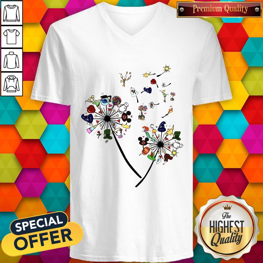 Premium Cartoon Dandelion Flower Shirt