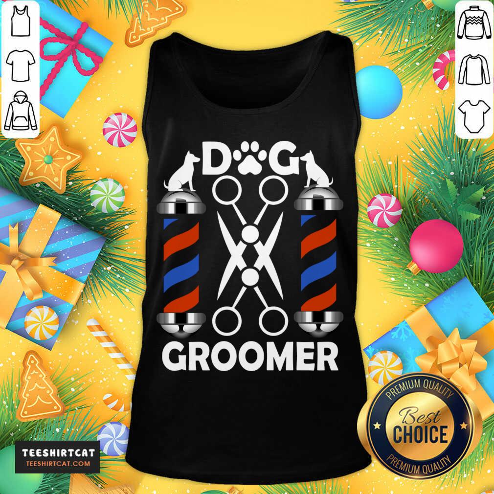 Premium Regalo Divertido Peluqueros Caninos Peluqueria De Perros T-Shirt