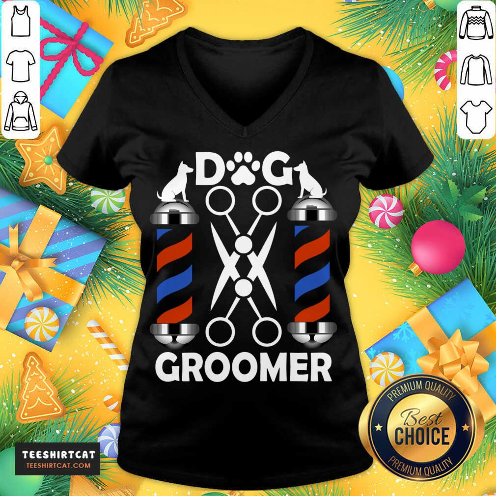 Premium Regalo Divertido Peluqueros Caninos Peluqueria De Perros T-Shirt