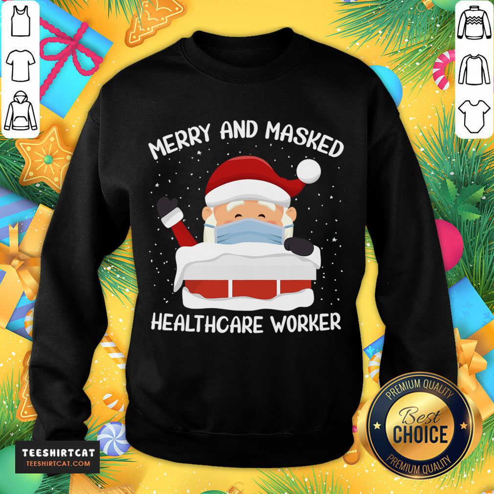 Premium Santa Masked Quarantine Christmas 2020 T-Shirt
