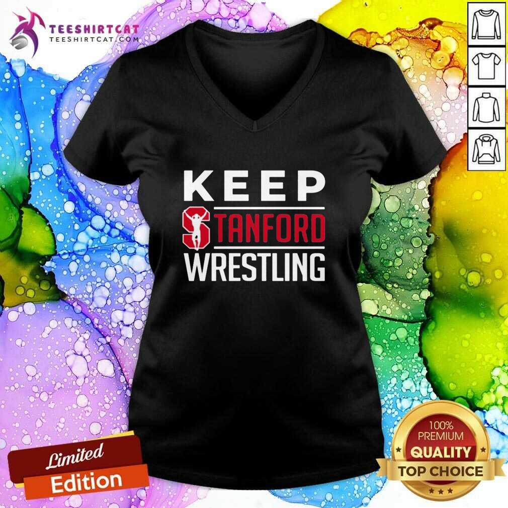 Premium Stanford University Keep Stanford Wrestling Shirt