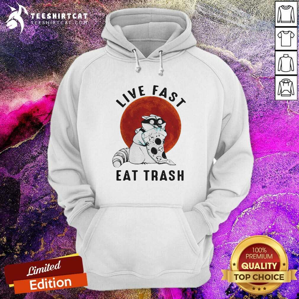 Pretty Fox Live Fast Eat Trash Vintage Shirt