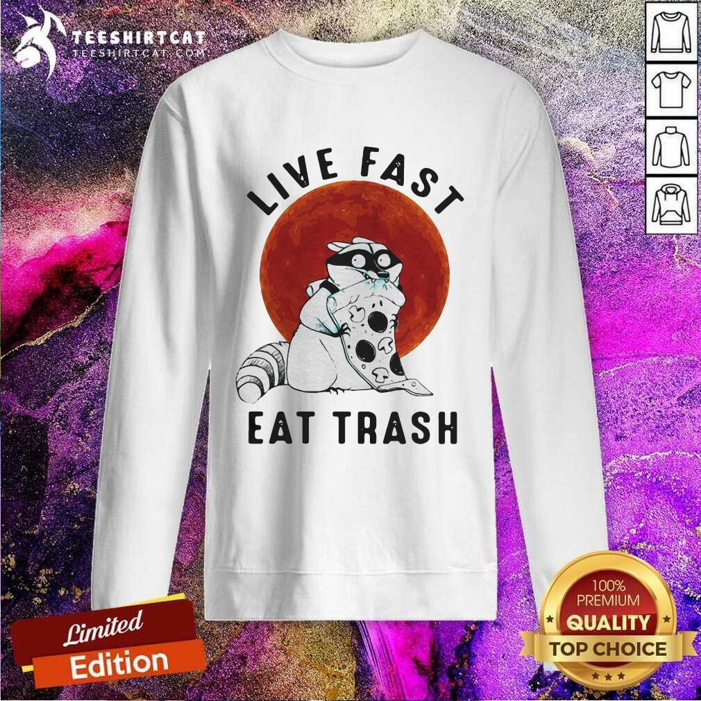 Pretty Fox Live Fast Eat Trash Vintage Shirt